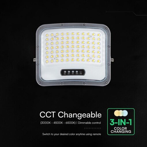 Ηλιακός Προβολέας LED 12W 1500lm 3IN1 IP65 με Πάνελ V-TAC 24482