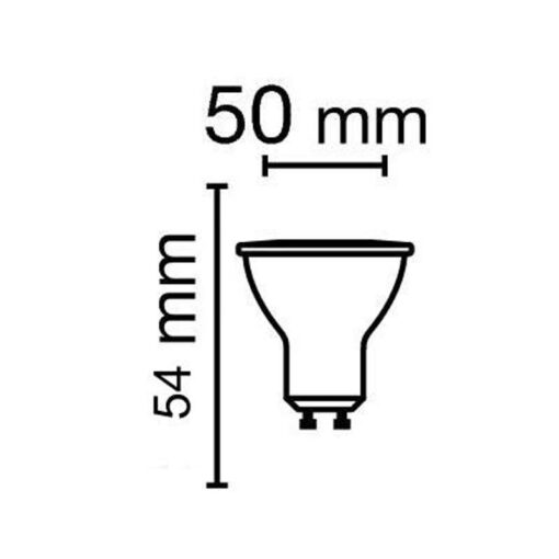Radium LED Λάμπα GU10 Dimmable 6.5W 120° 3000K 575lm CRI90 5yrs Wty 44122574