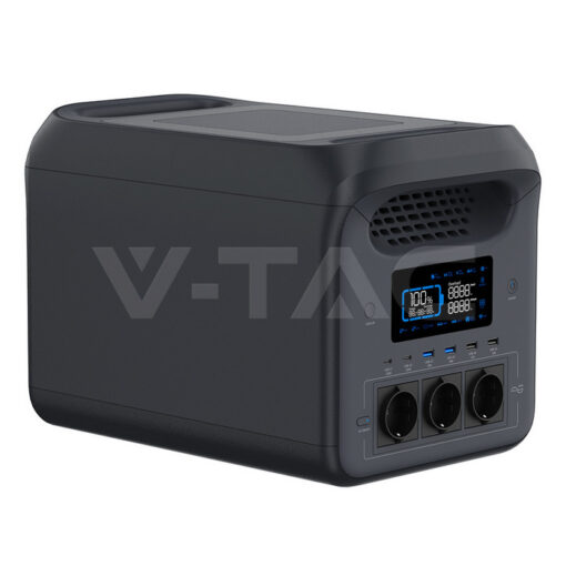 1800W Φορητός Power Station με Wi-Fi App 1229Wh LiFeP04 Μπαταρία V-TAC 12708