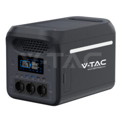 1800W Φορητός Power Station με Wi-Fi App 1229Wh LiFeP04 Μπαταρία V-TAC 12708