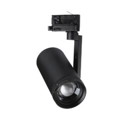 Σποτ Ράγας LED COB 30W Zoomable 20°-50° 3IN1 2480lm Μαύρο V-TAC 24498