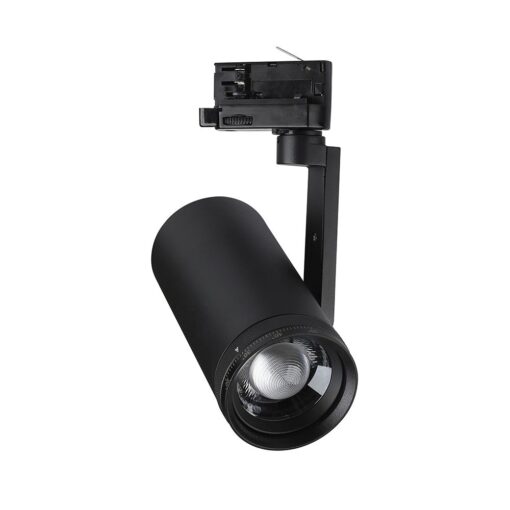 Σποτ Ράγας LED COB 30W Zoomable 20°-50° 3IN1 2480lm Μαύρο V-TAC 24498